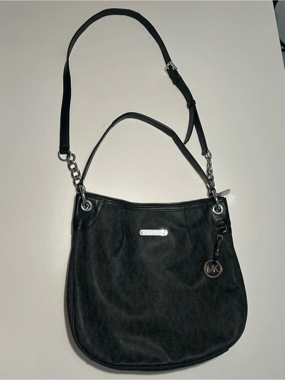 Michael Kors Black Logo Shoulder